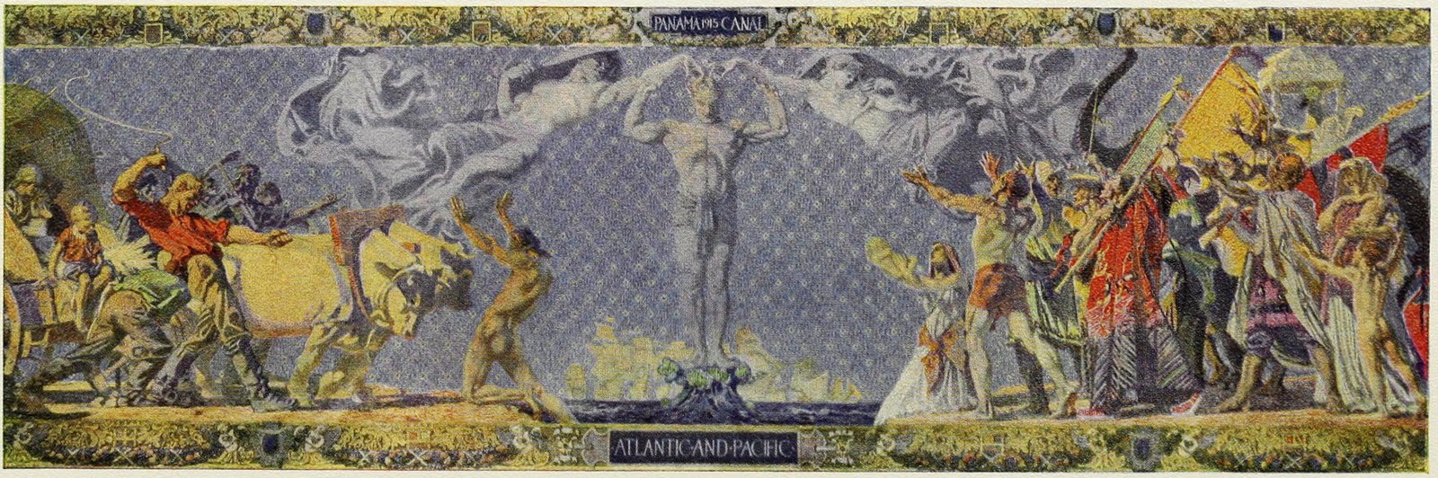 Frank Brangwyn's mural for the Court of Abundance