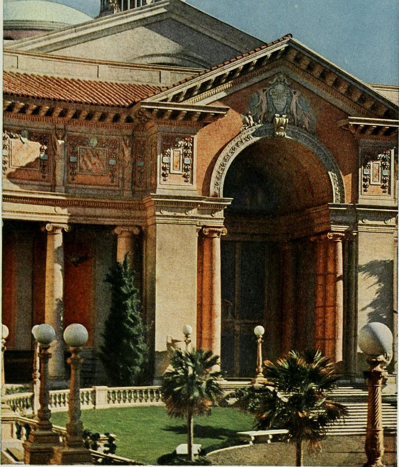A pavilion in color, from Todd's history