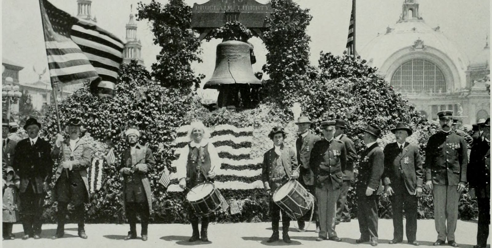 The Liberty Bell arrives