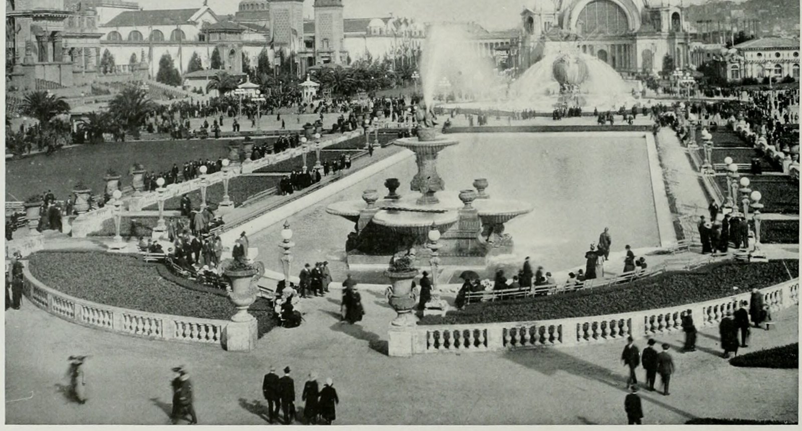 The Court of the Universe from the Palace of Horticulture