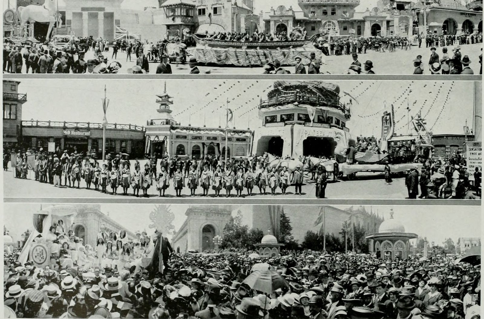 Crowds on the Zone