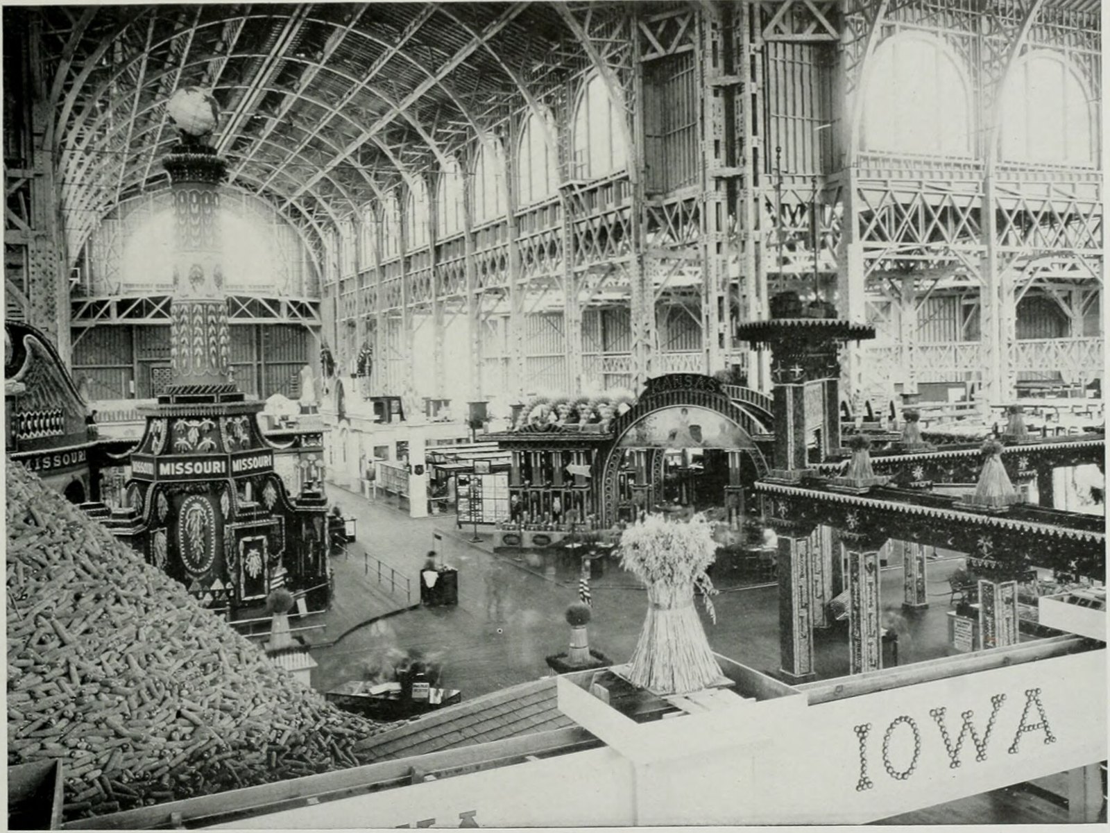 Inside the Palace of Agriculture