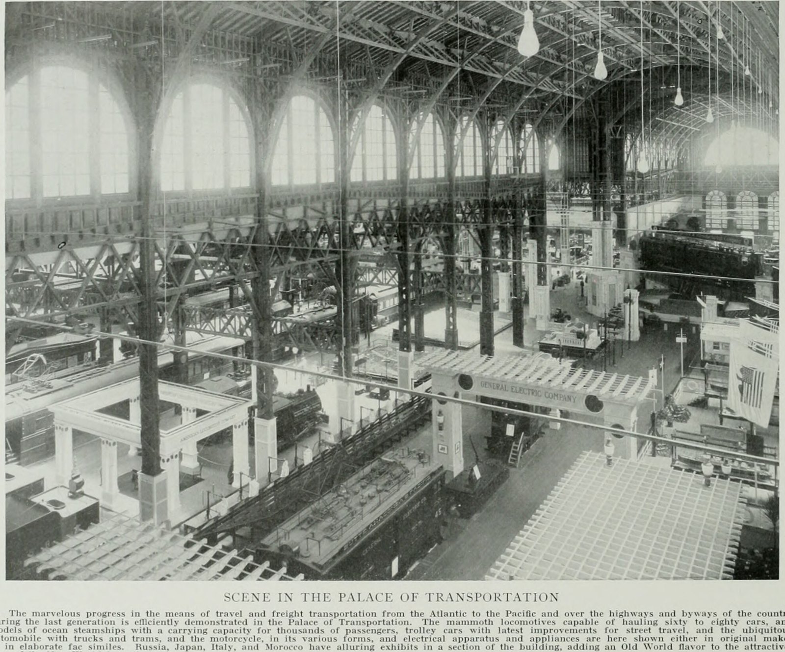 Inside the Palace of Transportation