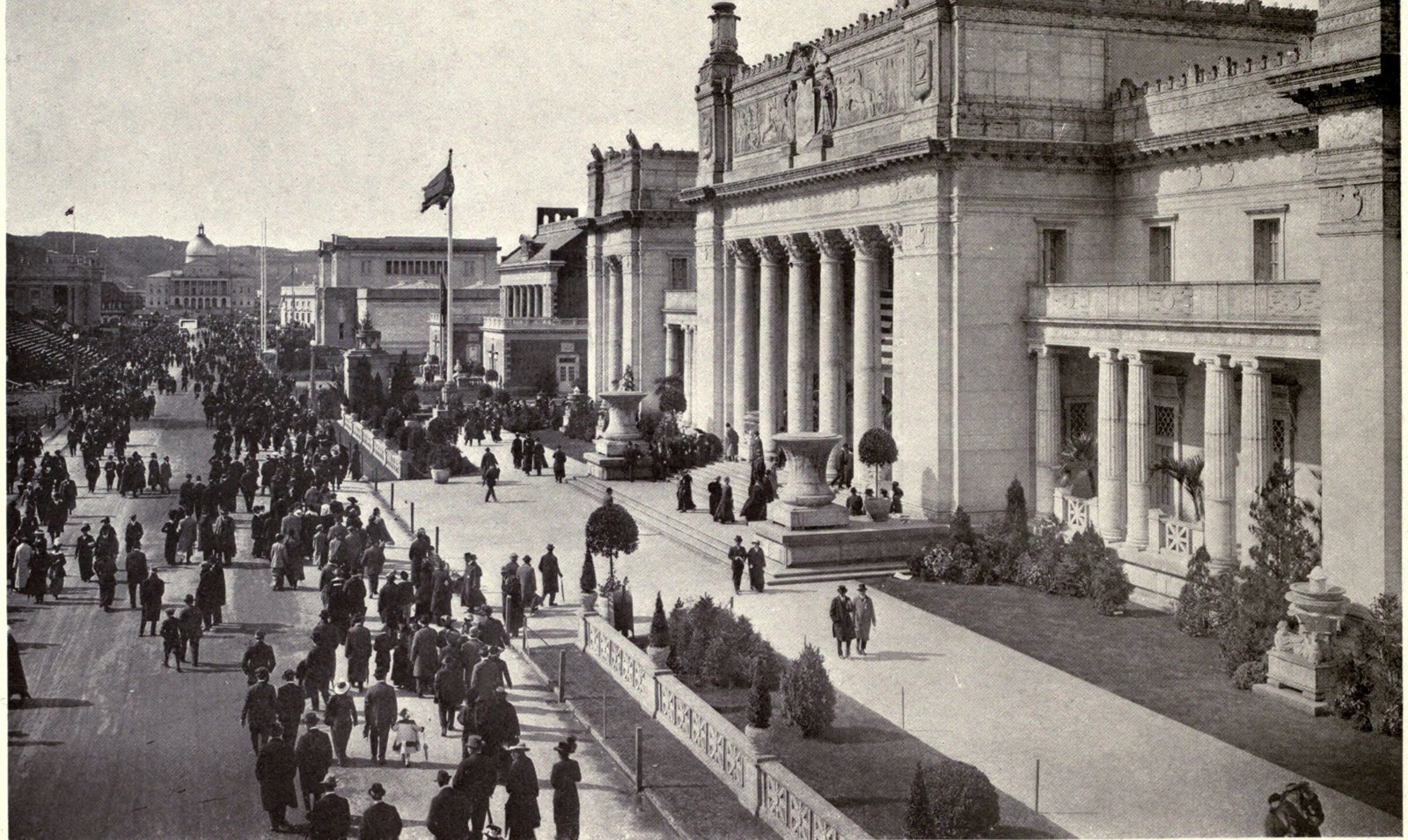 The Esplanade and the New York State building