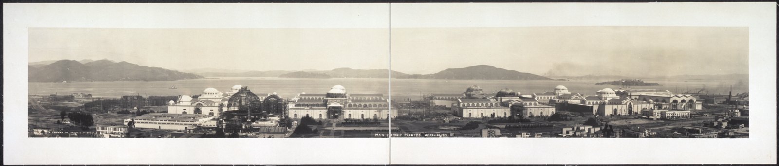 Main Exhibit Palaces, April 18, 1914