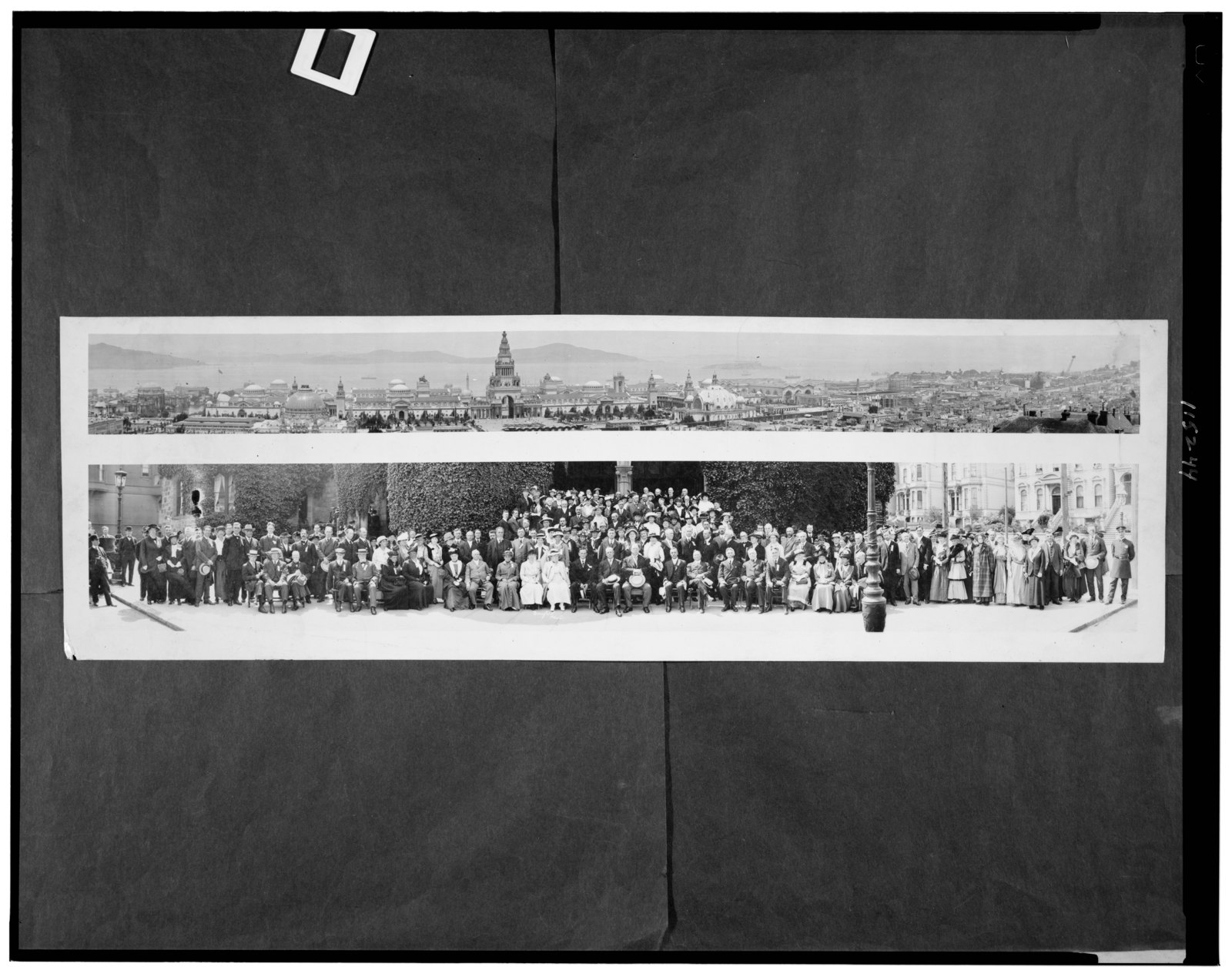 Panama-Pacific exposition, general view and group portrait