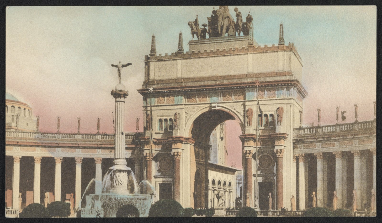 Court of Abundance. Panama-Pacific International Exposition, San Francisco, Cal., 1915